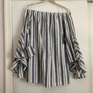 Lulus off the shoulder dress